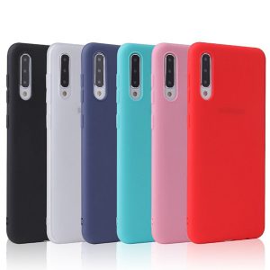 کاور مدل سیلیکونی مناسب برای گوشی موبایل سامسونگ Galaxy A50s