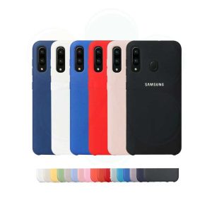 کاور مدل سیلیکونی مناسب برای گوشی موبایل سامسونگ Galaxy A30