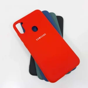قاب گوشی Galaxy A11 سامسونگ سیلیکونی اورجینال داخل مخمل (گلکسی A11)