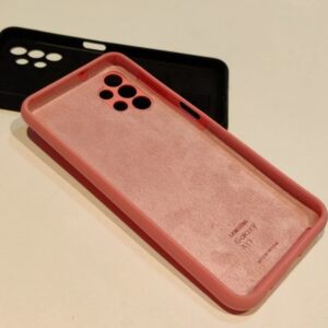 قاب گوشی Galaxy A13  سامسونگ سیلیکونی اورجینال داخل مخمل (گلکسی A13)