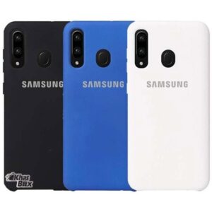 قاب گوشی Galaxy A20 سامسونگ سیلیکونی اورجینال داخل مخمل (گلکسی A20)