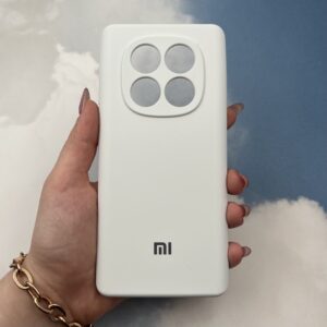 قاب Redmi Note 14 PRO شیائومی سیلیکونی اورجینال داخل مخمل (ردمی نوت 14 پرو )